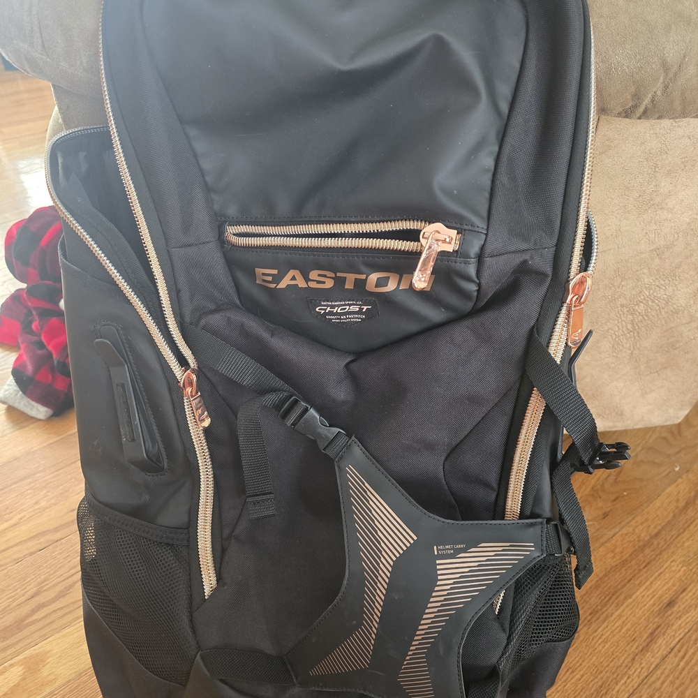 Easton Black and Gold Softball Bag